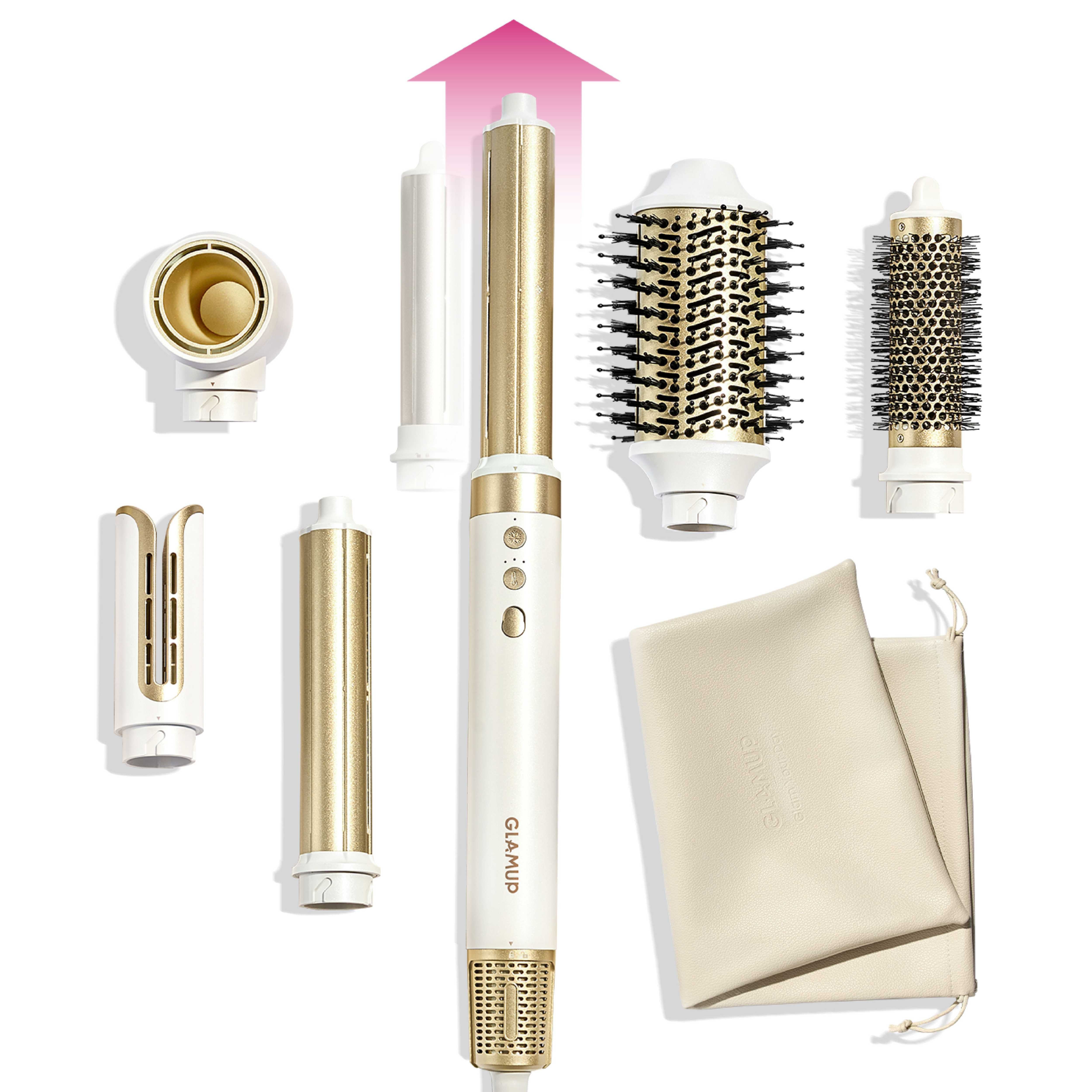 AirCurler™ 6-in-1 Hair Styler - Round Brush Included