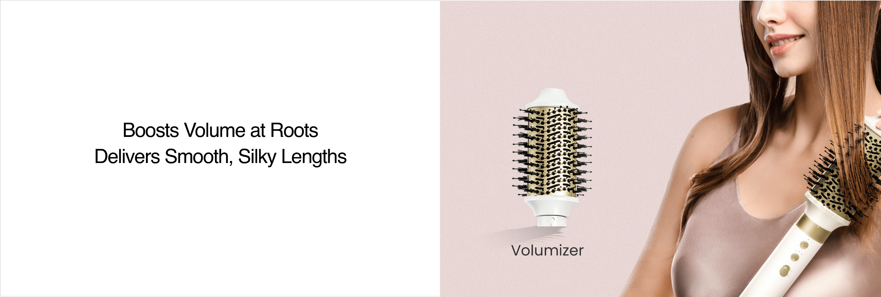 Hair volumizer with text on a white background