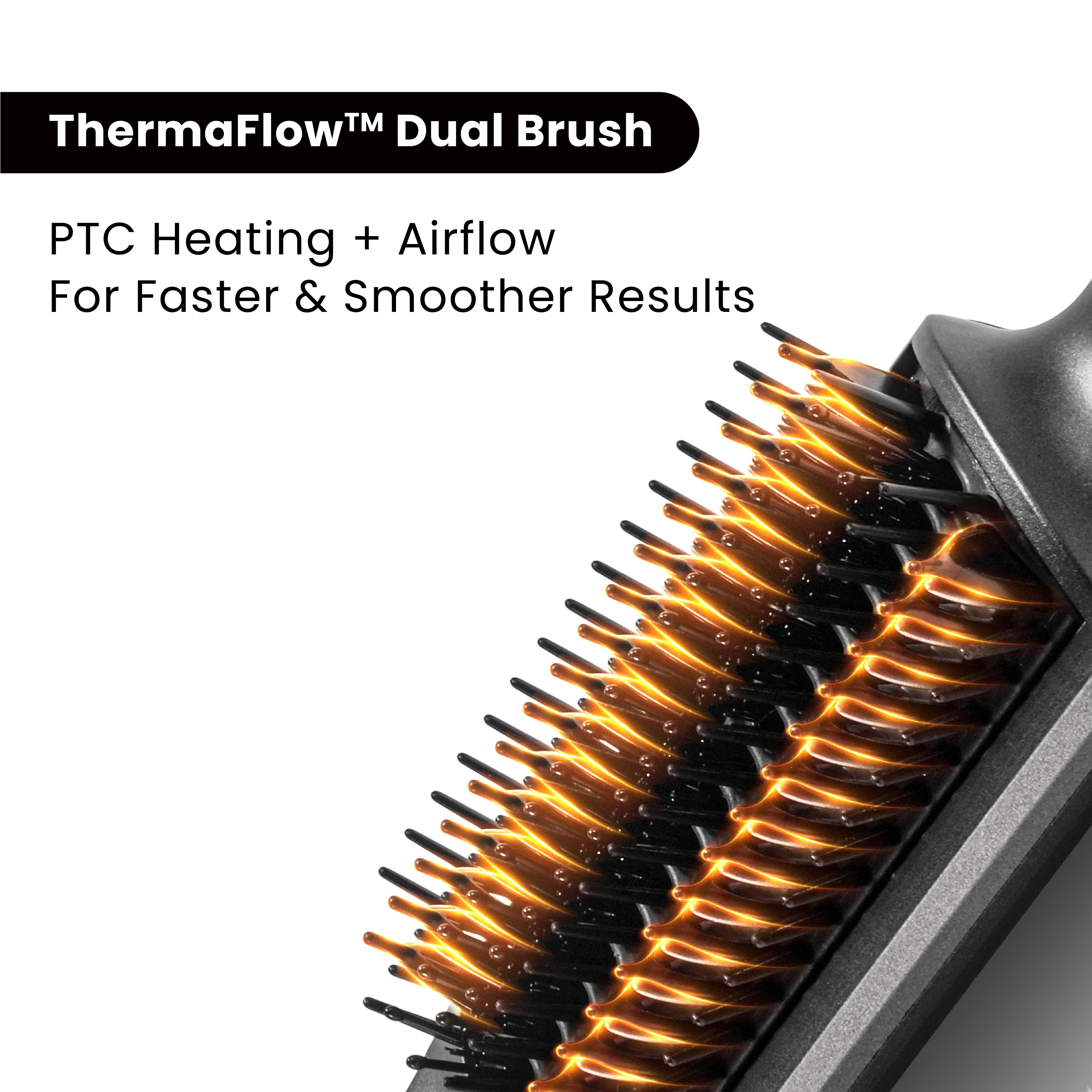 GLAMUP® Slate Black FusionPro™ 6-in-1 Hot Air Styler