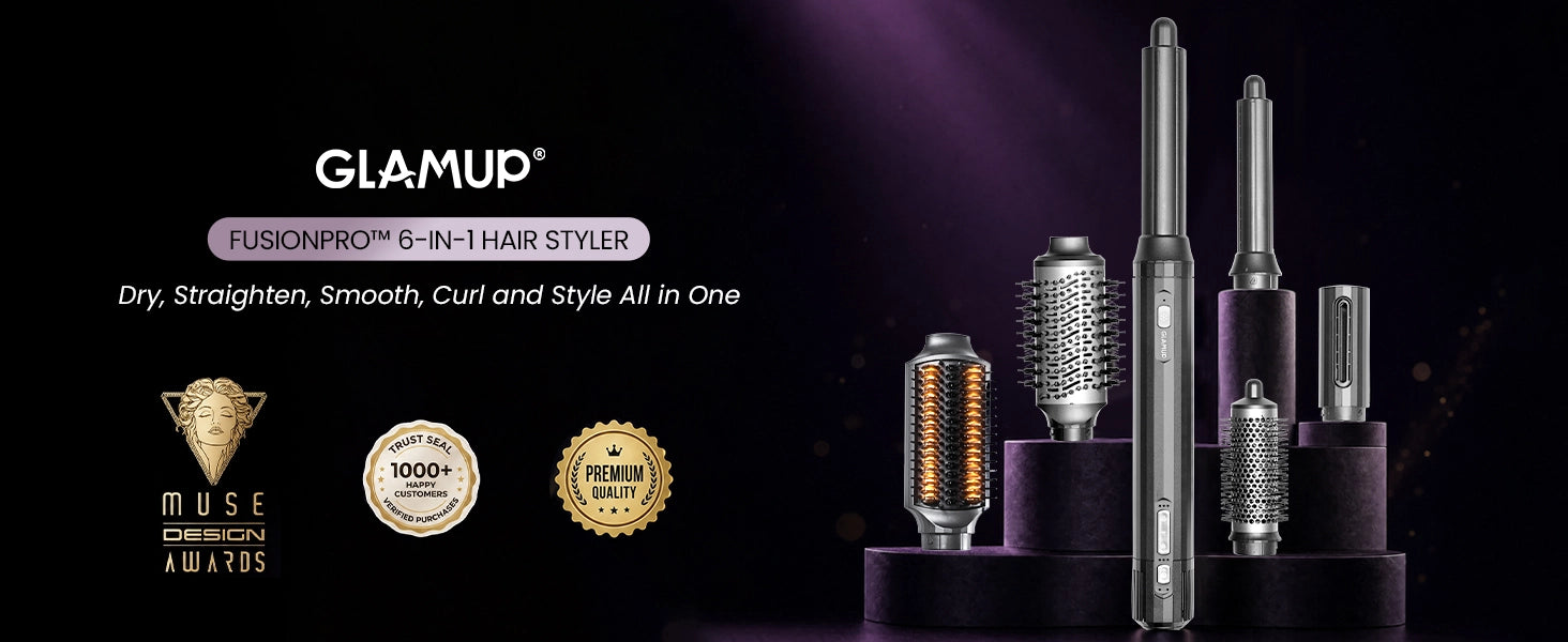 Load video: 6-in-1 Multi Hair Styler