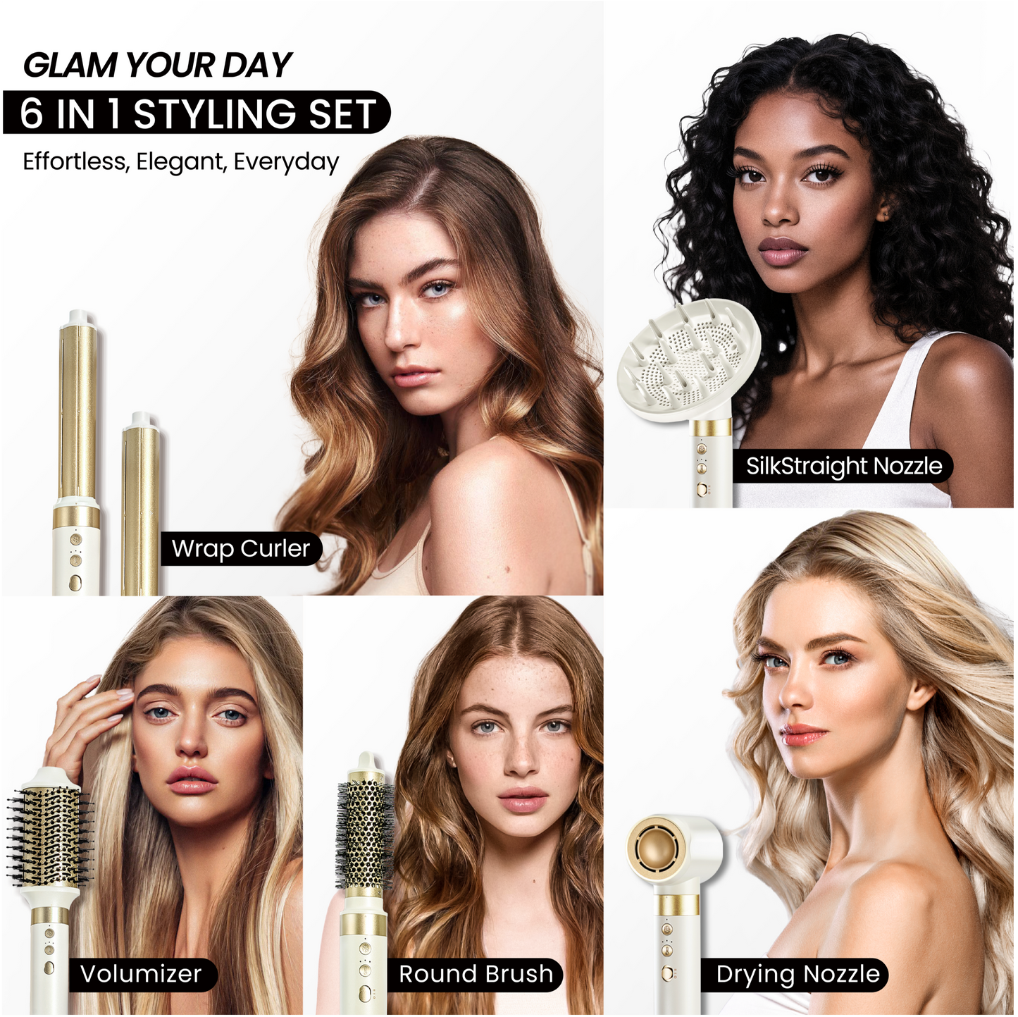 AirCurler™ 6-in-1 Hot Air Styler