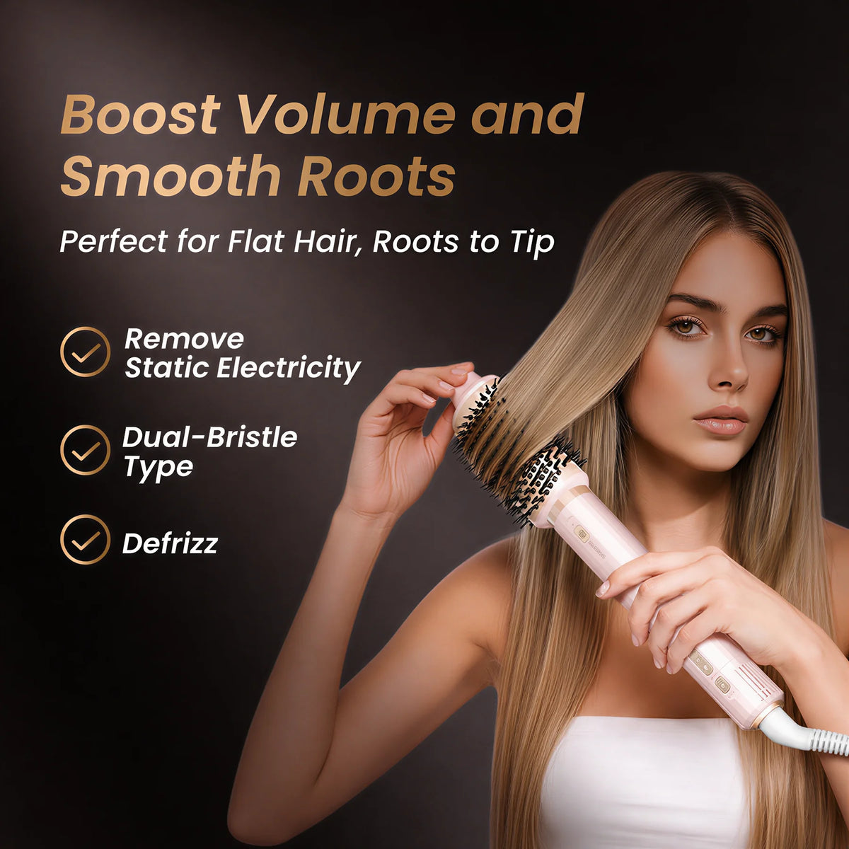 GLAMUP FusionPro™ 6-in-1  Wet-to-Styled Hair Styler - Local Voltage