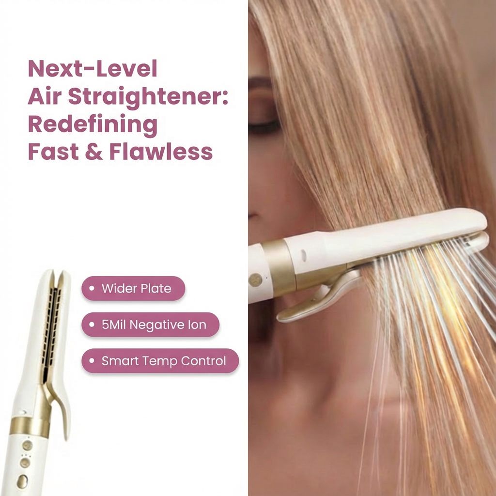 Interchangeable Air Straightener for AirCurler™
