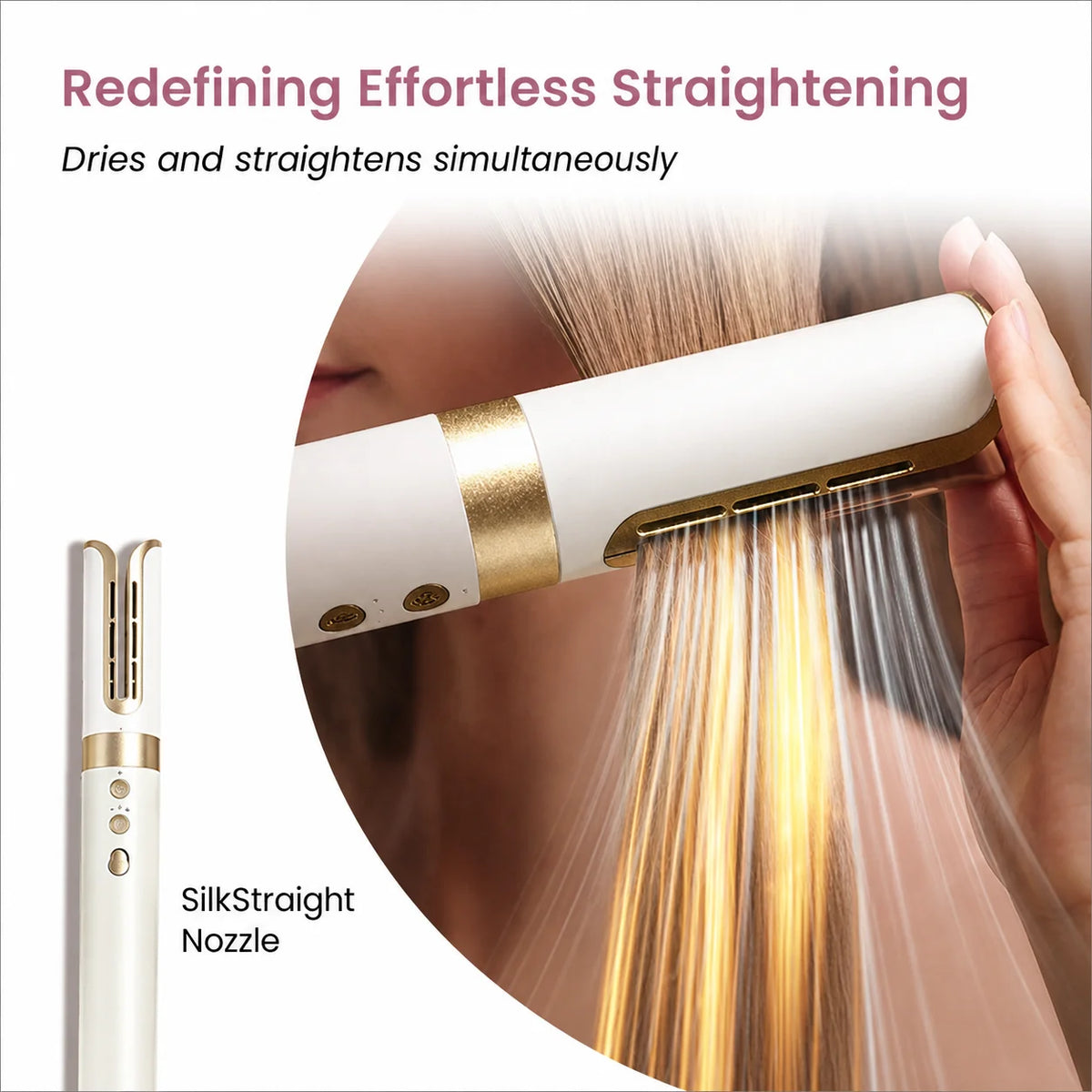 GLAMUP 6-in-1 Air Styler & Multi-Styler with Local Voltage