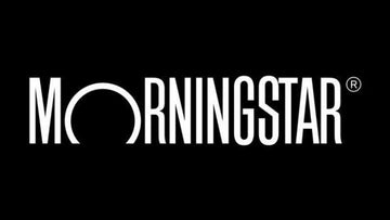 Morningstar logo on a black background