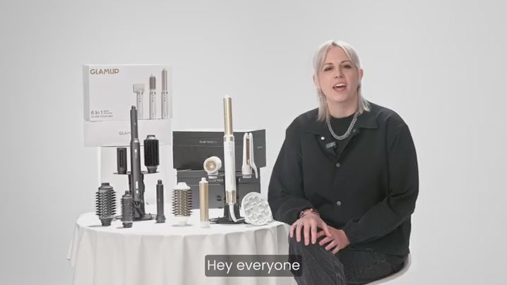 Load video: Long-lasting Curls with Glamup AirCurler