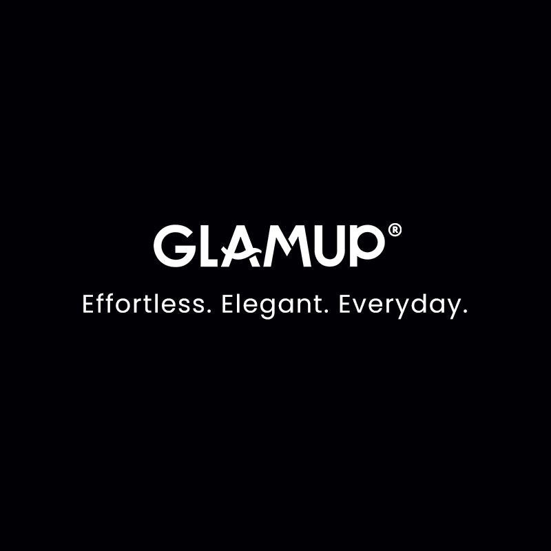 GLAMUP FusionPro video tutorial showing a long hair model achieving smooth straight and voluminous curly finish looks.